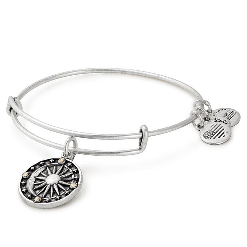 Cosmic Balance Alex & Ani Bangle In Silver