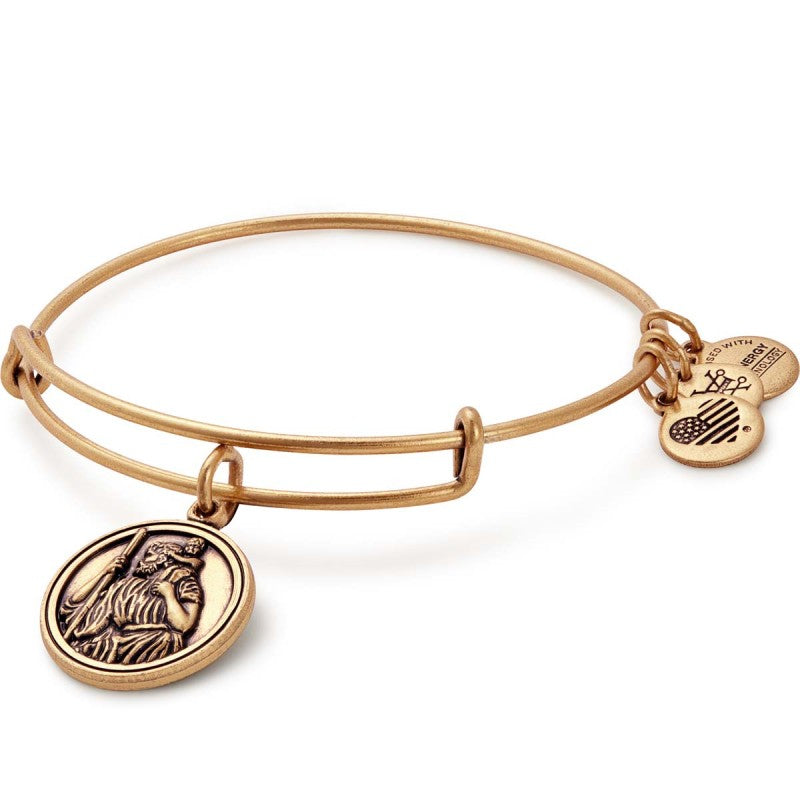 Saint Christopher Alex And Ani Bangle In Gold
