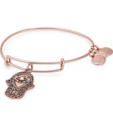 Hand Of Fatima Alex & Ani Bangle In Rose
