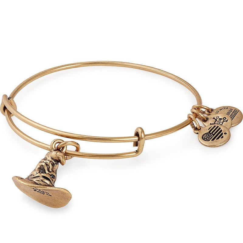 Harry Potter Sorting Hat Bangle In Gold