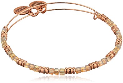 Alex And Ani Bangle Coastal Coral In Rose
