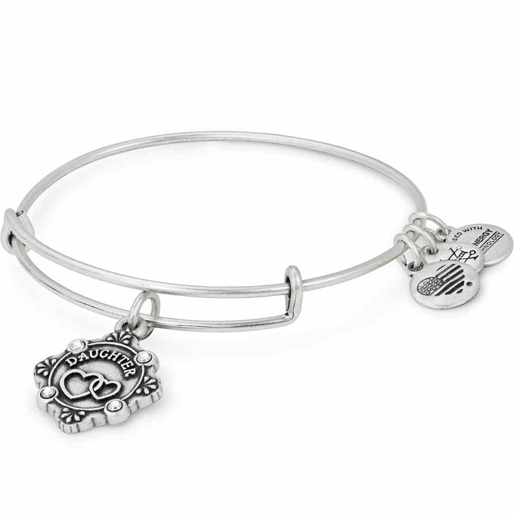 Alex And Ani Because I Love You Daughter In Silver