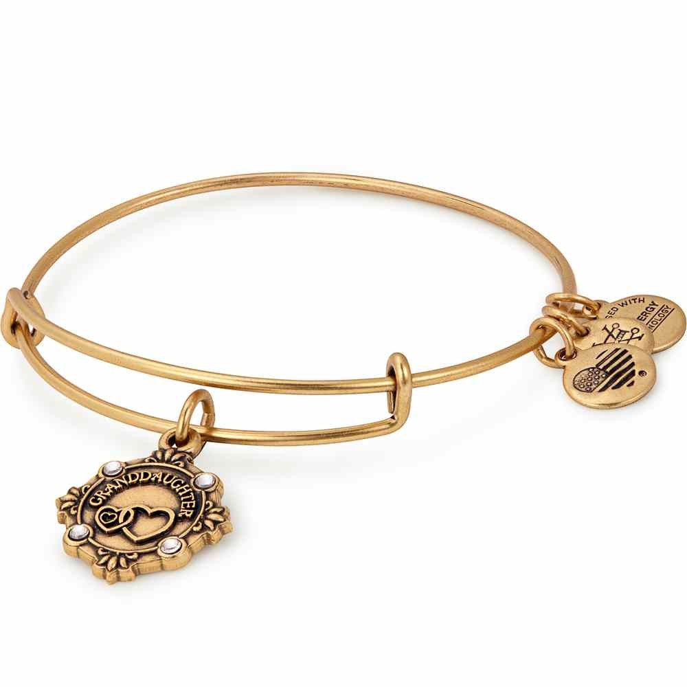 Alex And Ani Because I Love You Granddaughter In Gold