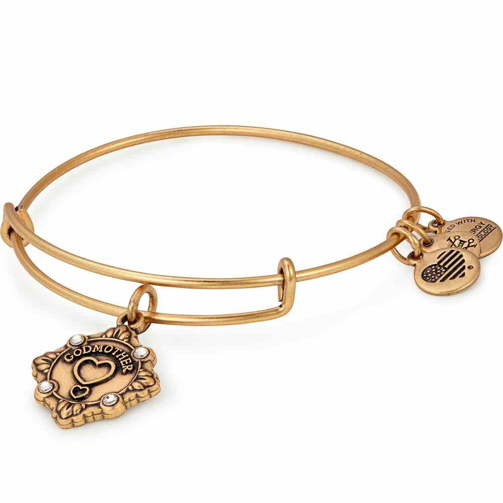 Alex And Ani Because I Love You Godmother In Gold