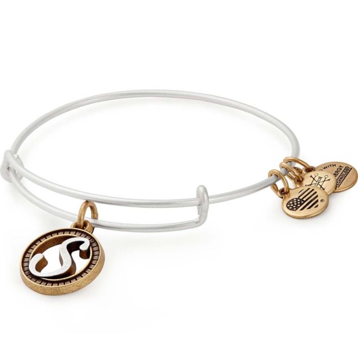 Alex And Ani Initial S Bangle