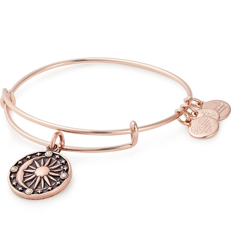 Alex And Ani Cosmic Balance Bangle In Rose