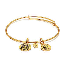 Chrysalis Tree Of Life Bangle In Yellow