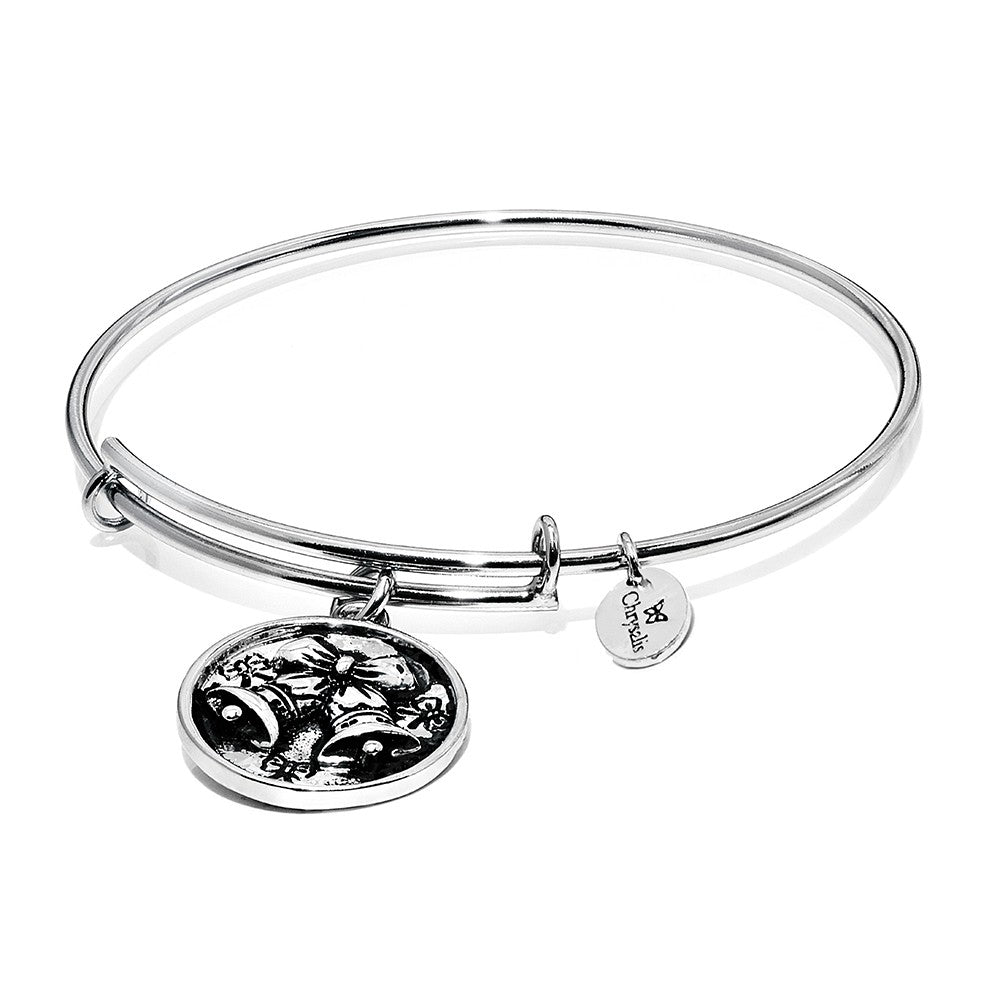 Chrysalis Bells Bangle In Silver