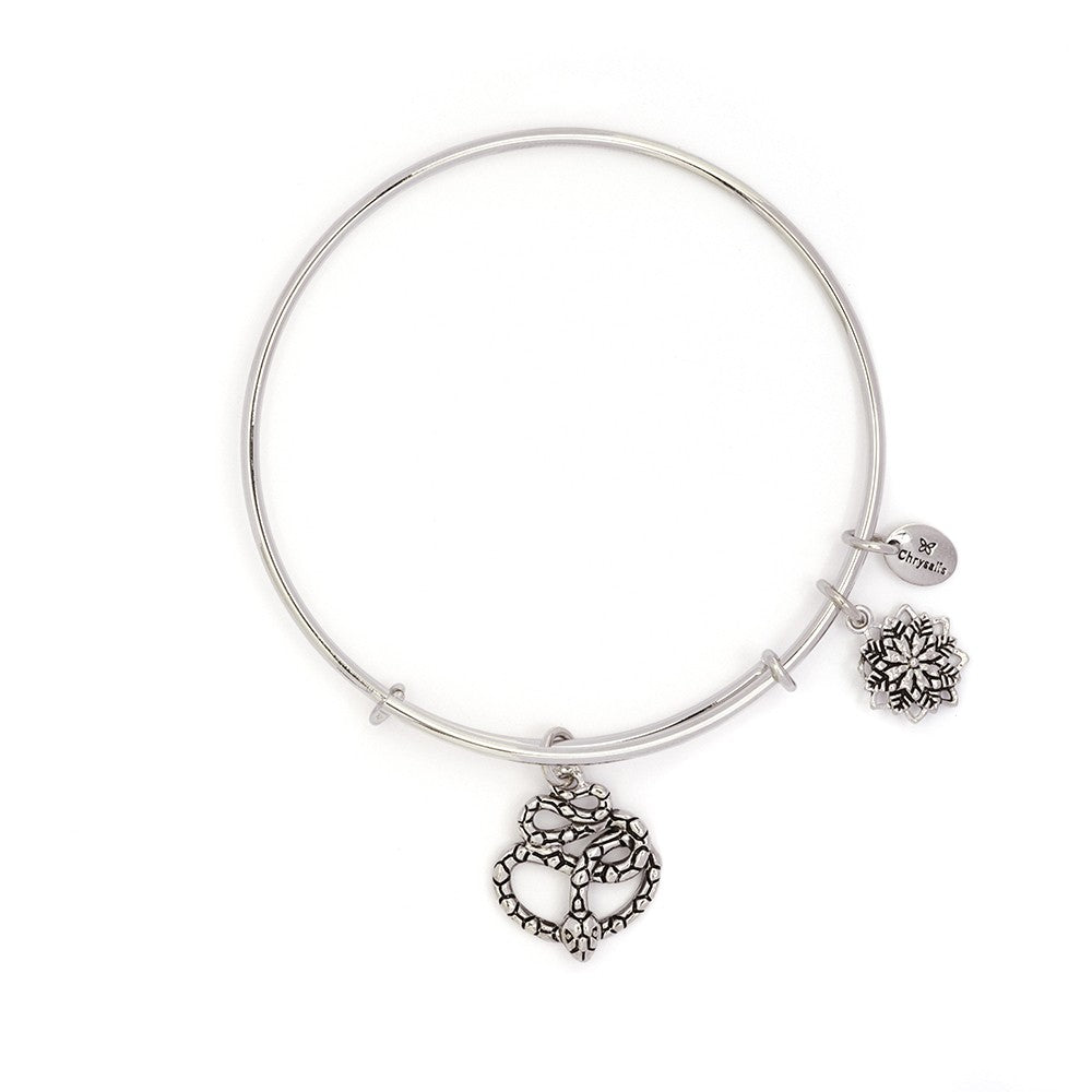Chrysalis Naga Bangle In Silver