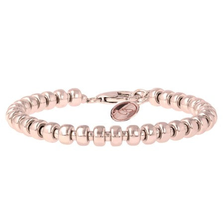 Bronzallure Round Solid Beaded Bracelet