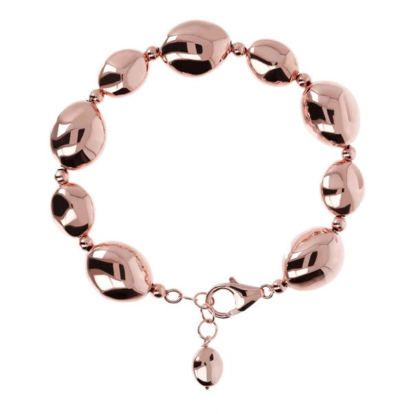Bronzallure Large Oval Bead Bracelet