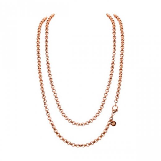 Nikki Lissoni 80cm 3mm Rose Plated Chain