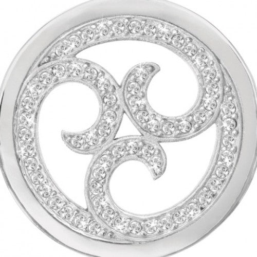 Silver Sparkling Curls Nikki Lissoni Disc