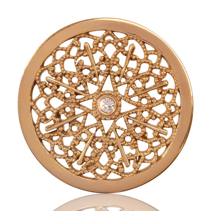 Gold Plated Vintage Star Nikki Lissoni Disc