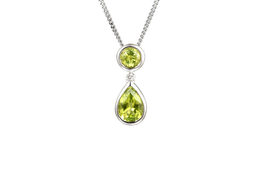 Sterling Silver Duo Pendant