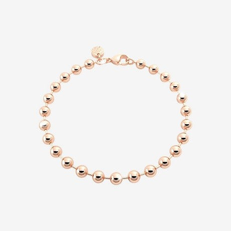 My Worls Beaded Bracelet In Rose