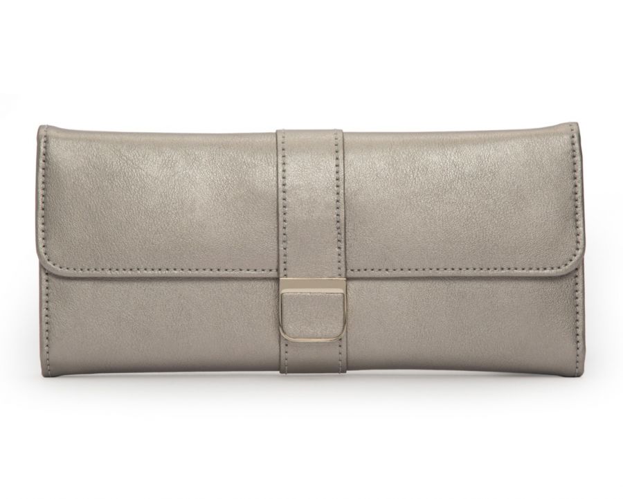 Wolf Palermo Jewellery Roll In Pewter