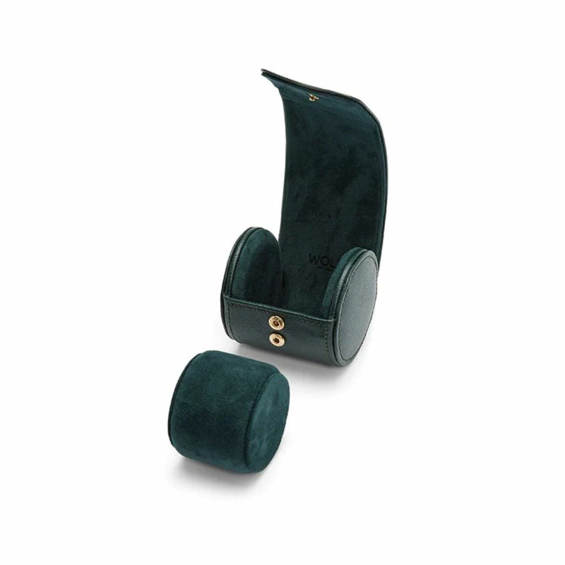British Racing Single Watch Roll In Green