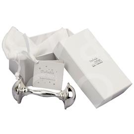 Silver Plated Twinkle Baby's Rattle