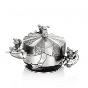Pewter Music Carousel Jet Rocket