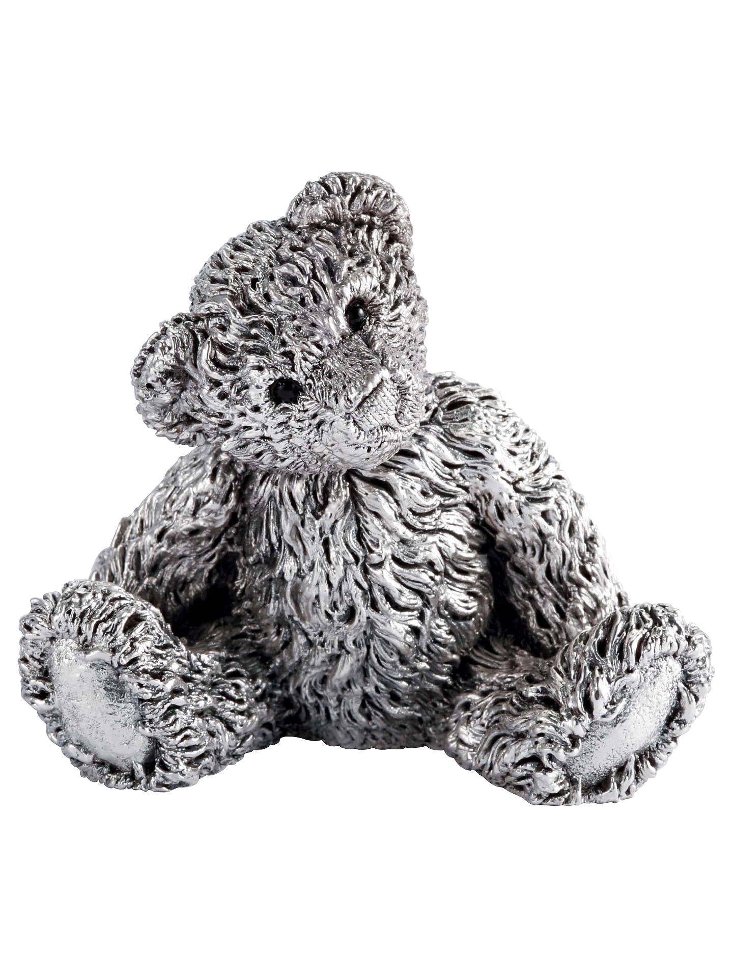 Pewter Theodore Bear