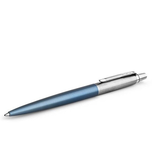 Parker Jotter Ballpoint Blue Classic Blue Chrome Pen