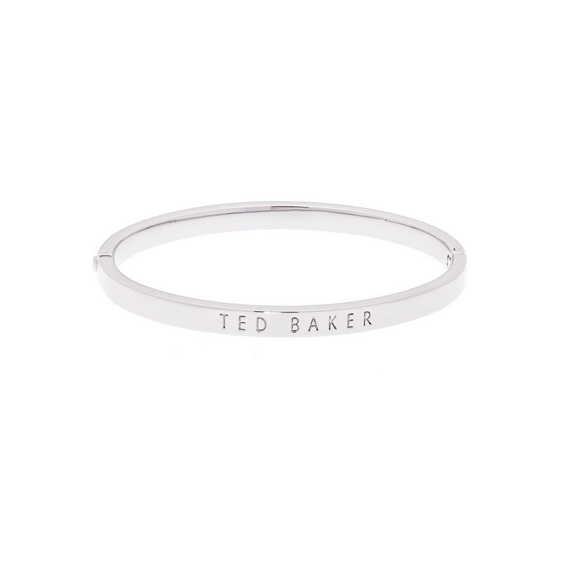 Ted Baker Clemina Hinge Bangle In Silver