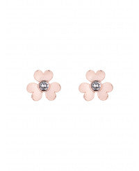 Ted Baker Hansila Heart Blossom Stud Earring In Rose