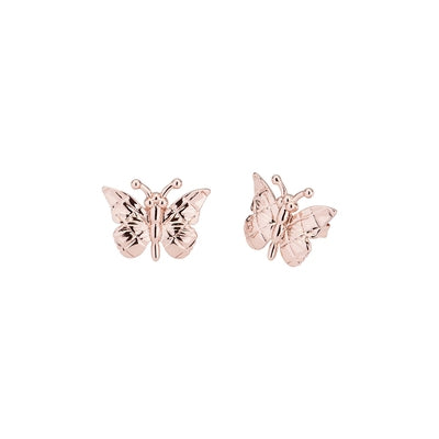 Ted Baker Bethna Mini Butterfly Stud Earrings In Rose