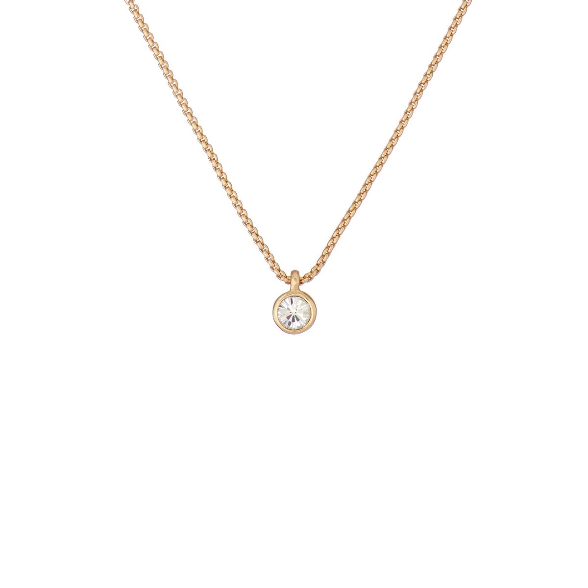 Ted Baker Sininaa Gold Crystal Pendant