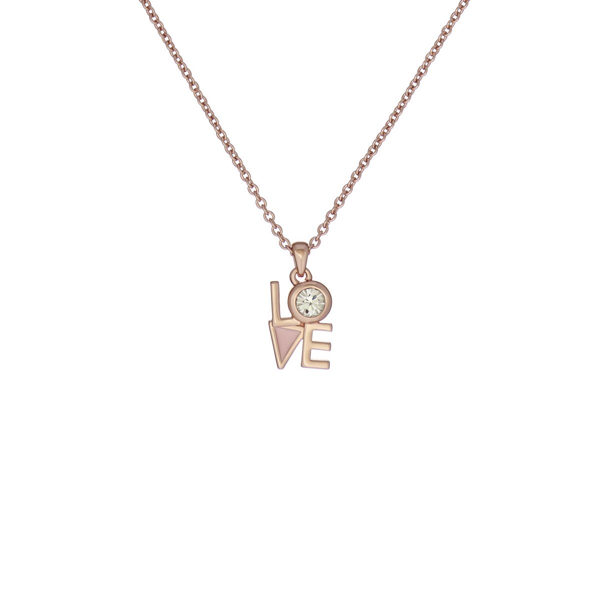 Ted Baker Linnears Rose Pink Love Pendant