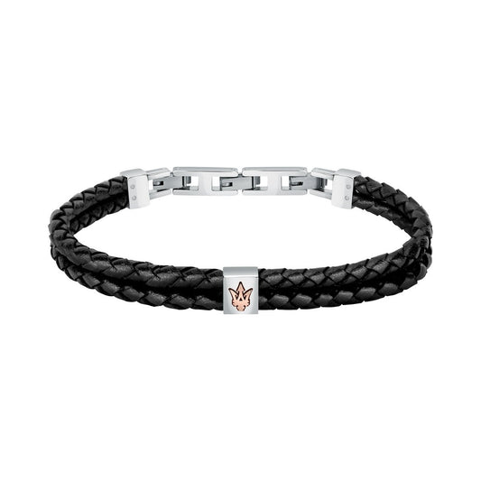 Maserati Black Woven Bracelet
