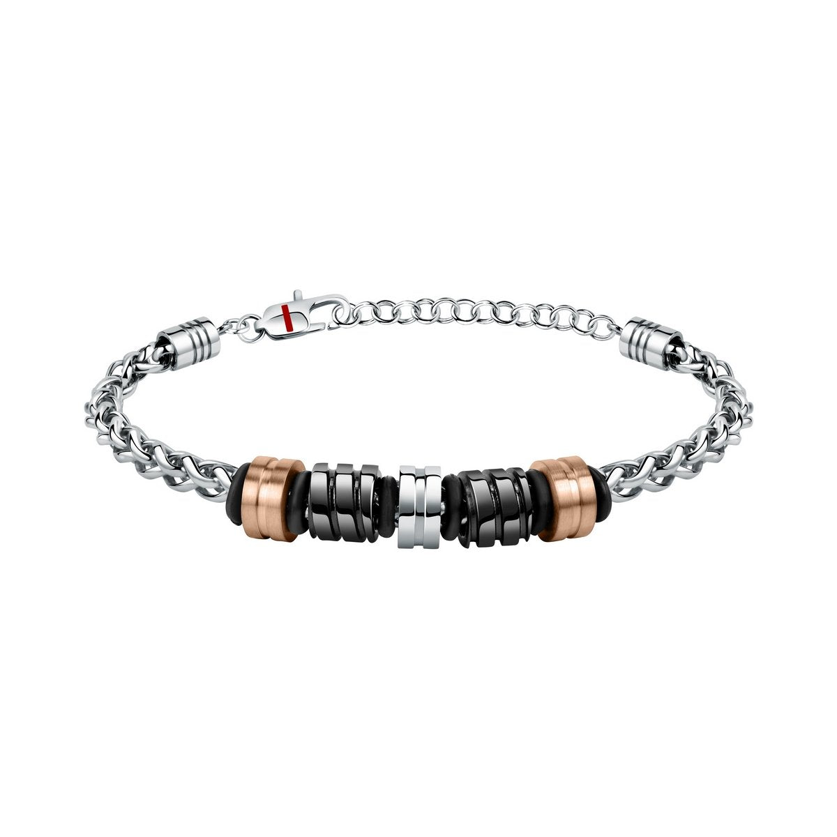 Sector Rose/Black Ceramic Bracelet