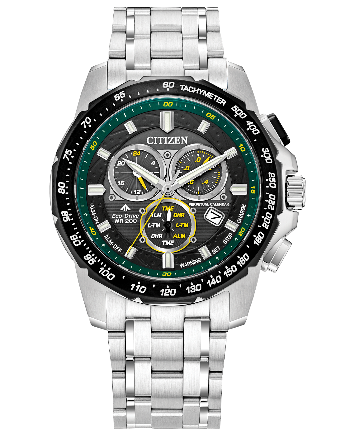 Gents Stainless Chrono Promaster Mx Ecodrive Citizen Watch