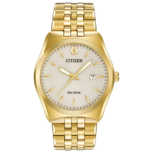 Gents Rolled Gold Eco Drive Corso Citizen