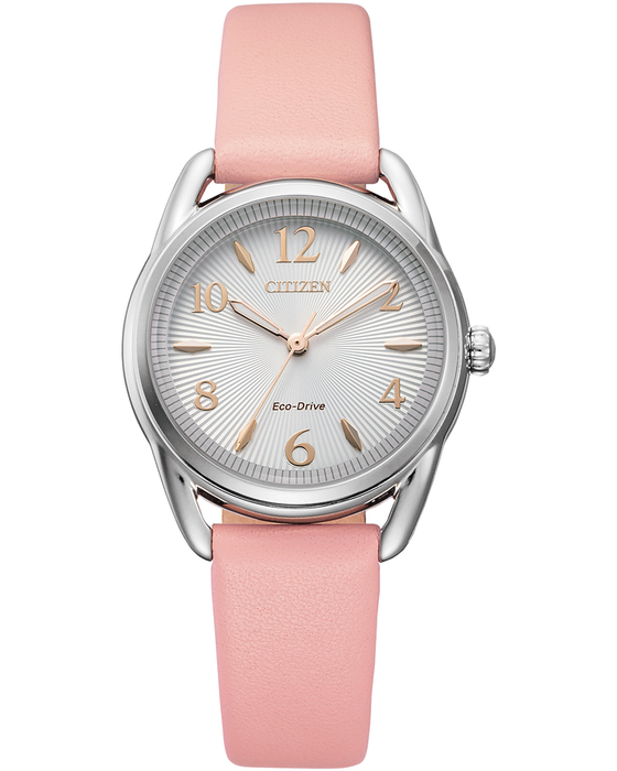 Ladies Stainless Steel Pink Drive Ltr Eco Drive Citizen Watch