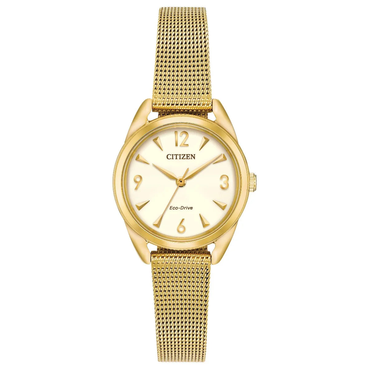 Ladies Rolled Gold Eco Drive Ltr Mini Citizen