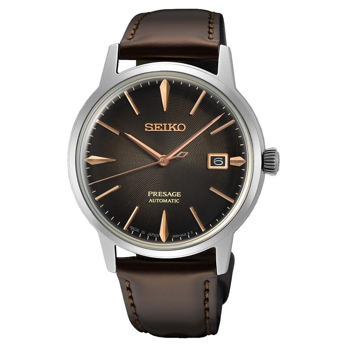 Gents Presage Cocktail Time 'The Irish Coffee' Watch