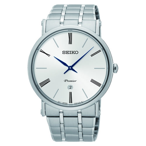 Gents Stainless Steel Bracelet Premier Seiko Watch