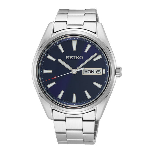 Gents Stainless Steel Bracelet Day Date Display  Seiko Watch