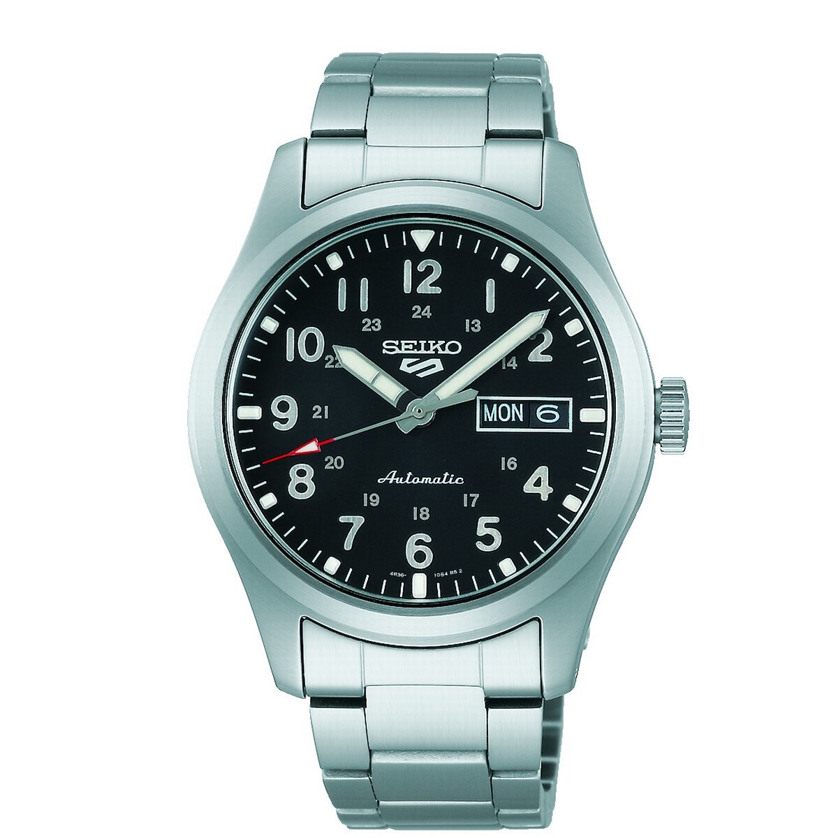 Gents Stainless Steel Bracelet Sports Field Automatic Seiko