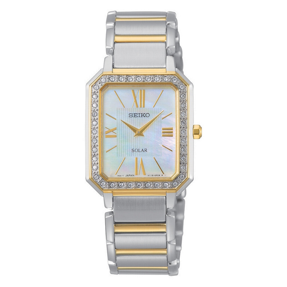 Ladies Two Tone Bracelet Seiko Watch