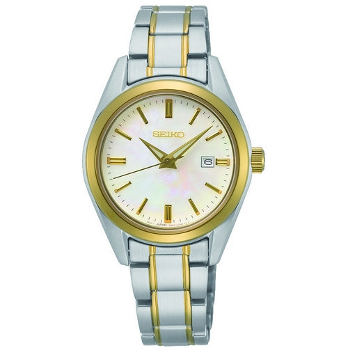 Ladies Two Tone Bracelet Seiko Watch