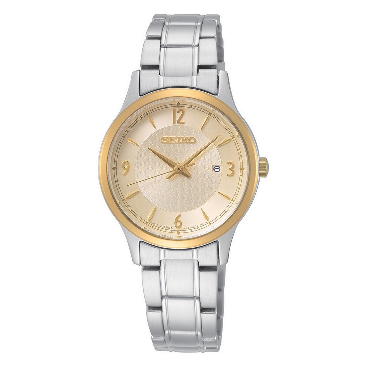 Ladies Two Tone Bracelet Seiko Watch