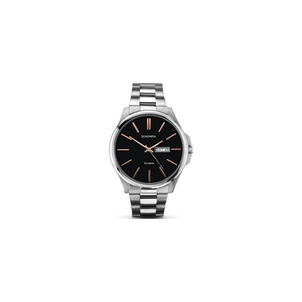 Gents Stainless Steel Sekonda Watch