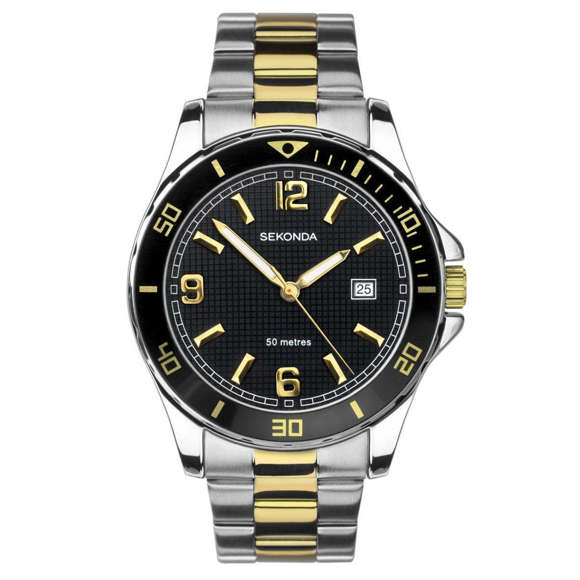 Gents Two Tone Bracelet Sekonda Watch