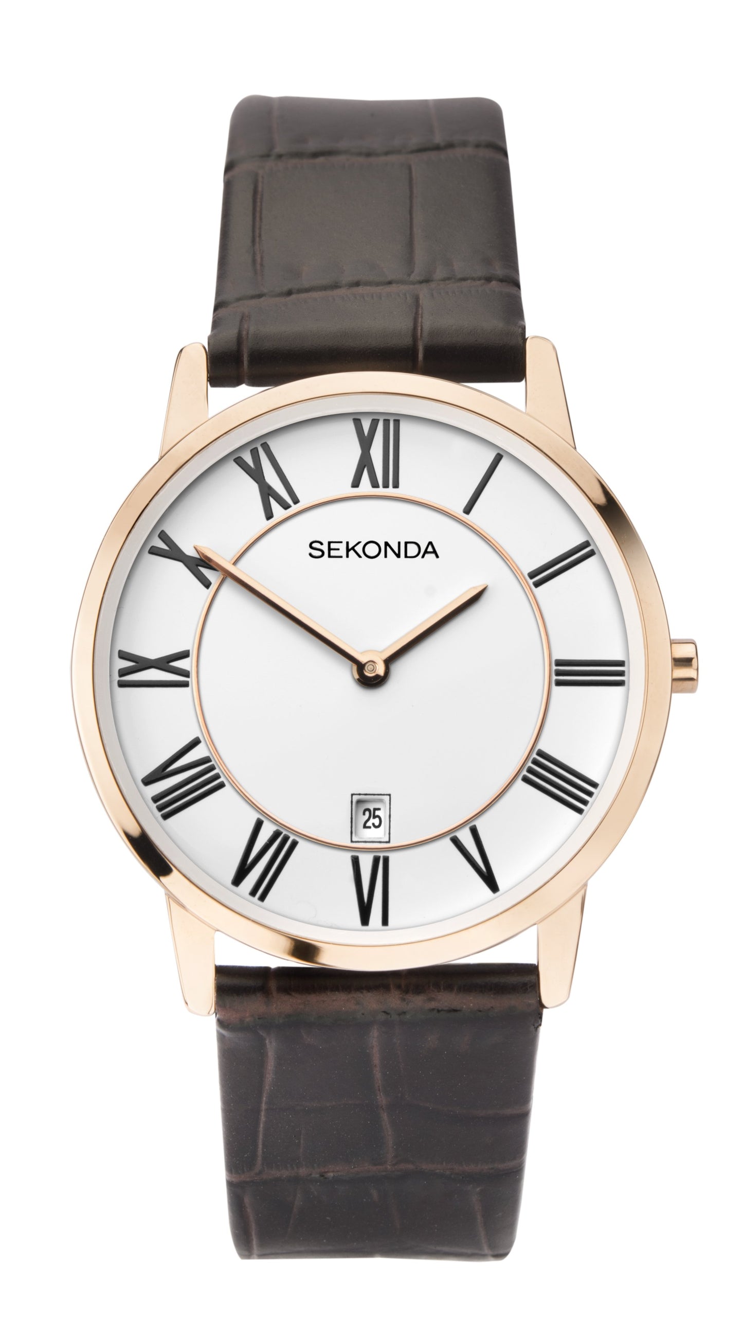 Gents Rolled Gold Sekonda Strap Watch
