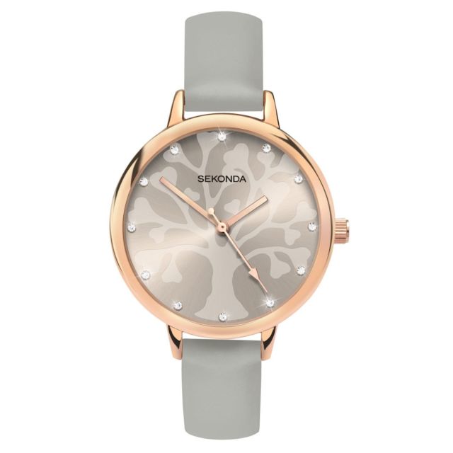Ladies Rolled Gold Sekonda Strap Watch
