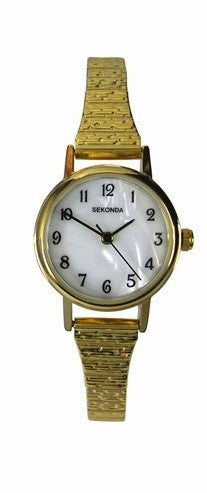 Ladies Rolled Gold Sekonda Expansion Bracelet Watch