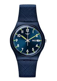 Sir Blue Swatch Watch